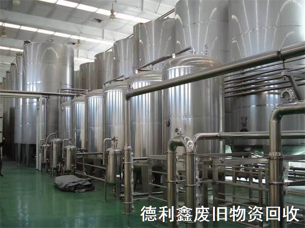 飲料設備回收，飲料廠整廠回收，免費拆除回收